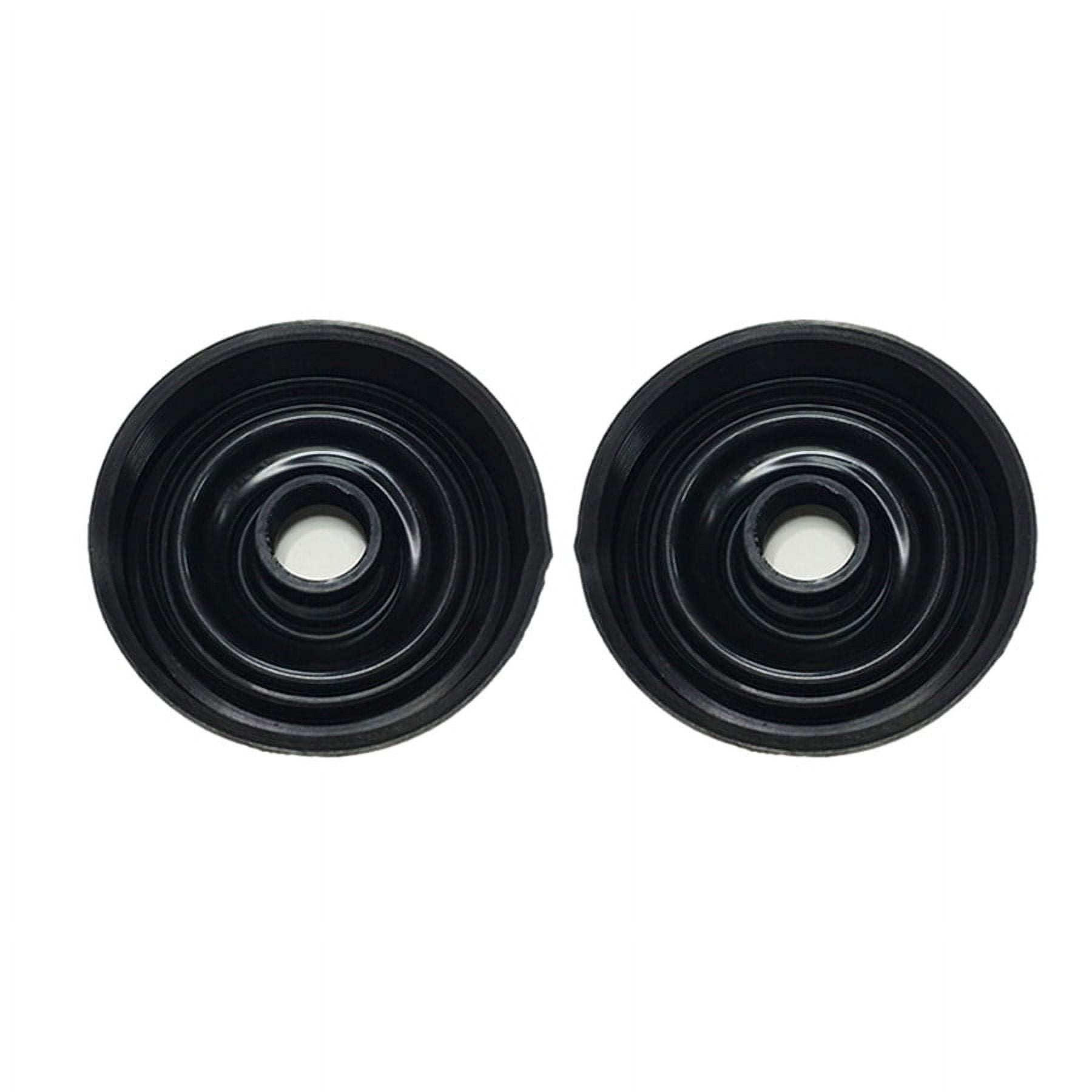 2X 80mm Car Headlamp Soft Rubber Dust Cover Cap For LED Headlight HID