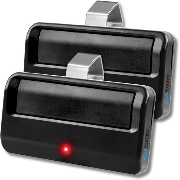 2X for 891LM Liftmaster Craftsman Chamberlain Garage Door Opener Remote, Black Limited Edition Garage Clicker, Universal Garage Door Opener Remote Replacement for 5 Learn Button