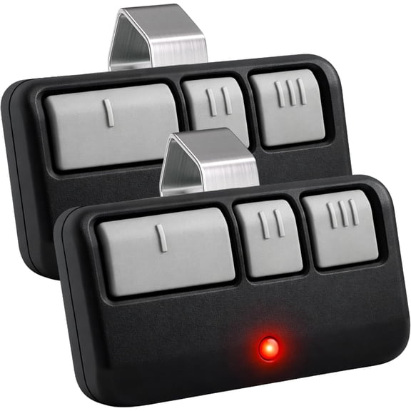 2X 893LM 893Max 891LM 371LM 373LM 971LM 973LM Universal Garage Door Opener Remote - for LiftMaster, Chamberlain, Craftsman, 3-Button, Extra Long-Range Gate Opener Remote