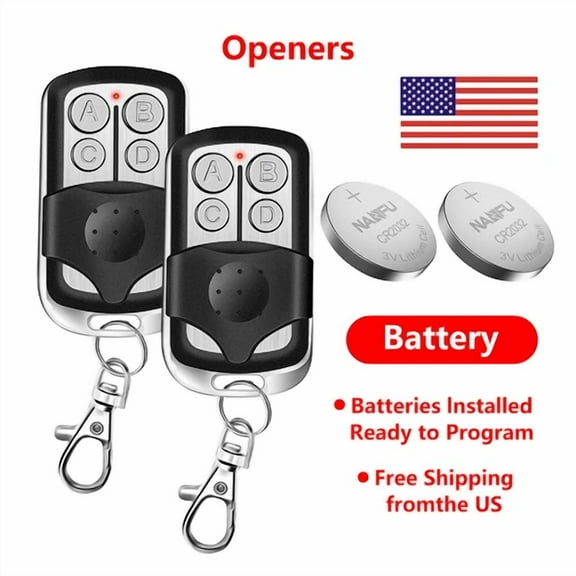 2X 893Max 139.53753 956Cd 950Cd For Chamberlain Liftmaster Garage Door Remote