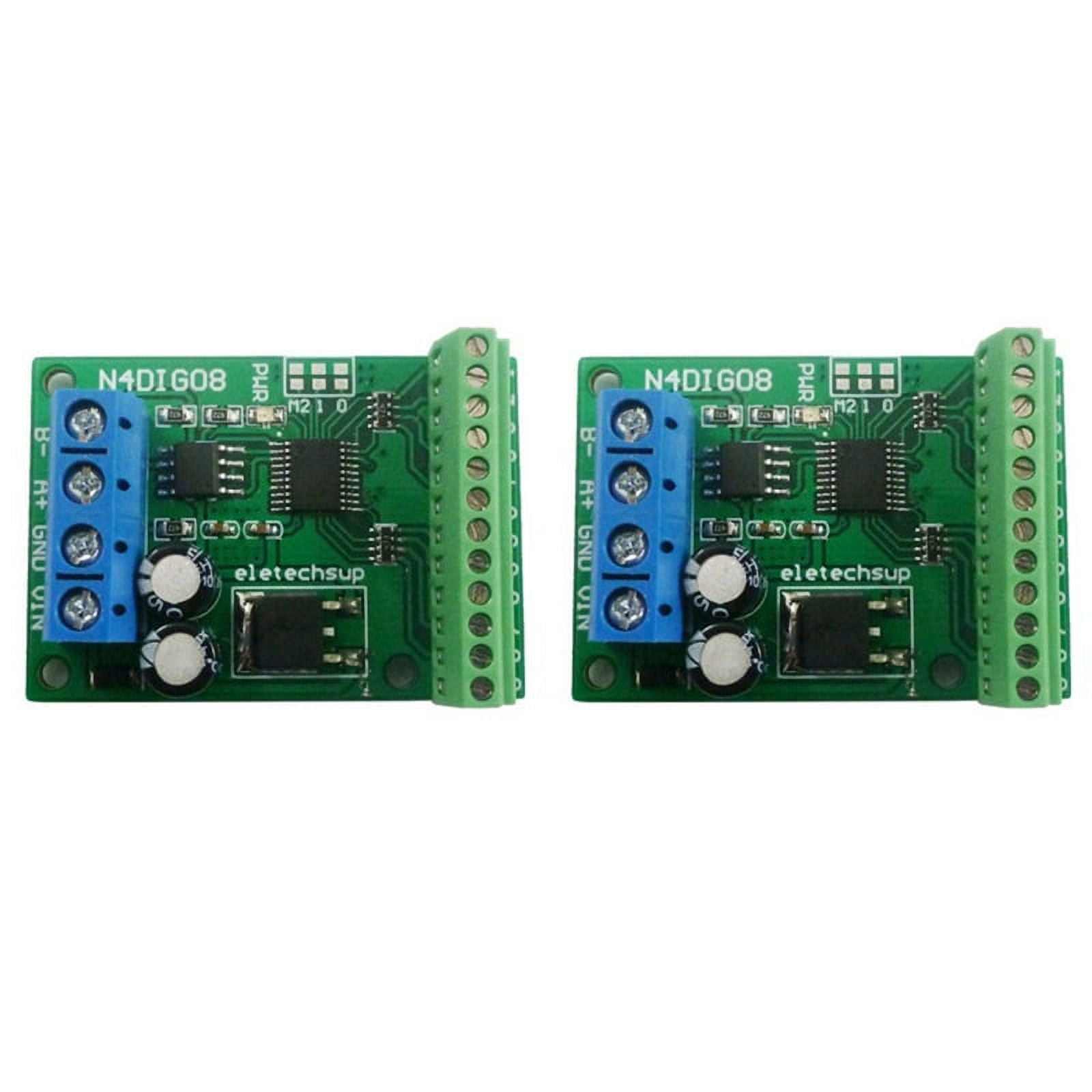 2X 8Ch Input/Output Digital Switch TTL LvTTL CMOS RS485 IO Control
