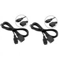 thumbnail image 1 of 2X 9 Pin Extension Cable for 2/3 Megadrive 2 Controller, 1 of 5
