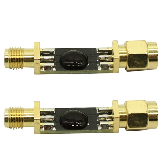 2X 900MHz LPF Low Pass Filter LPF900 Low Pass Filter Suitable for 915mhz/750mhz FPV Receivers ELRS and TBS,2 x 900MHz LPF Low Pass Filter,Black