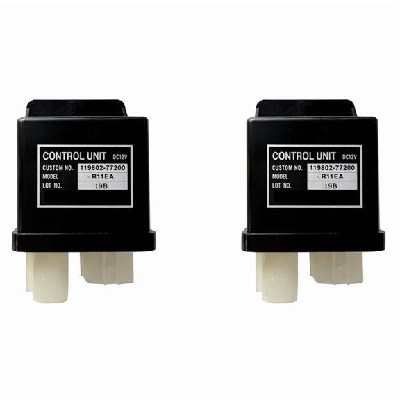 2X 91A04-13200 91A0413200 Engine Safety Relay 119802-77200 11980277200 QGS Controller DC12V
