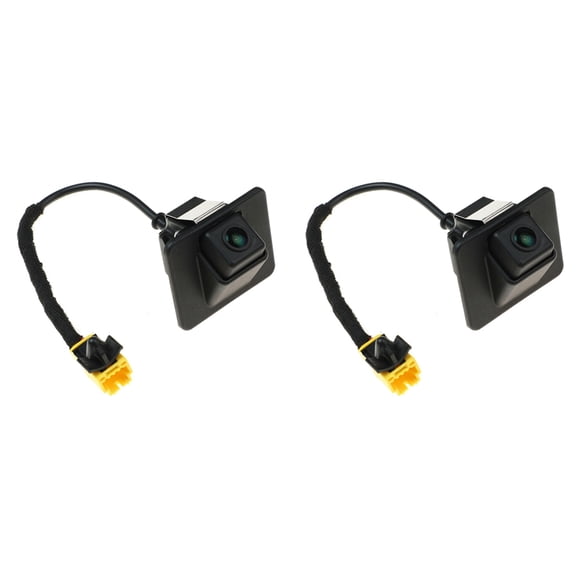 2X 95760-2T001 95760-2T101 Rear View Camera Reverse Camera Parking Assist Backup Camera for K5 2011 2012 2013,2 x Rear View Camera,black