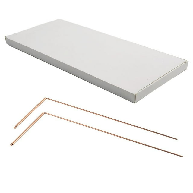 2X 99.9 Copper Detector Rod Metal Detector Rod for Water/Treasure