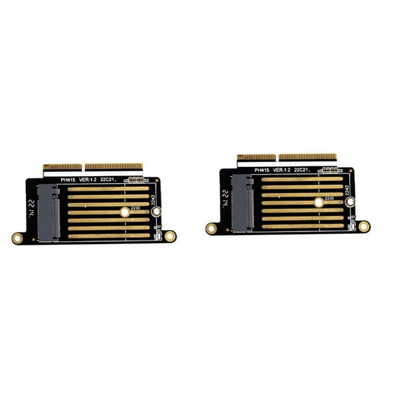 2X A1708 SSD Adapter NVMe PCI Express PCIE to NGFF M2 SSD Adapter Card M.2 SSD Retina 13 Inch 2016 2017