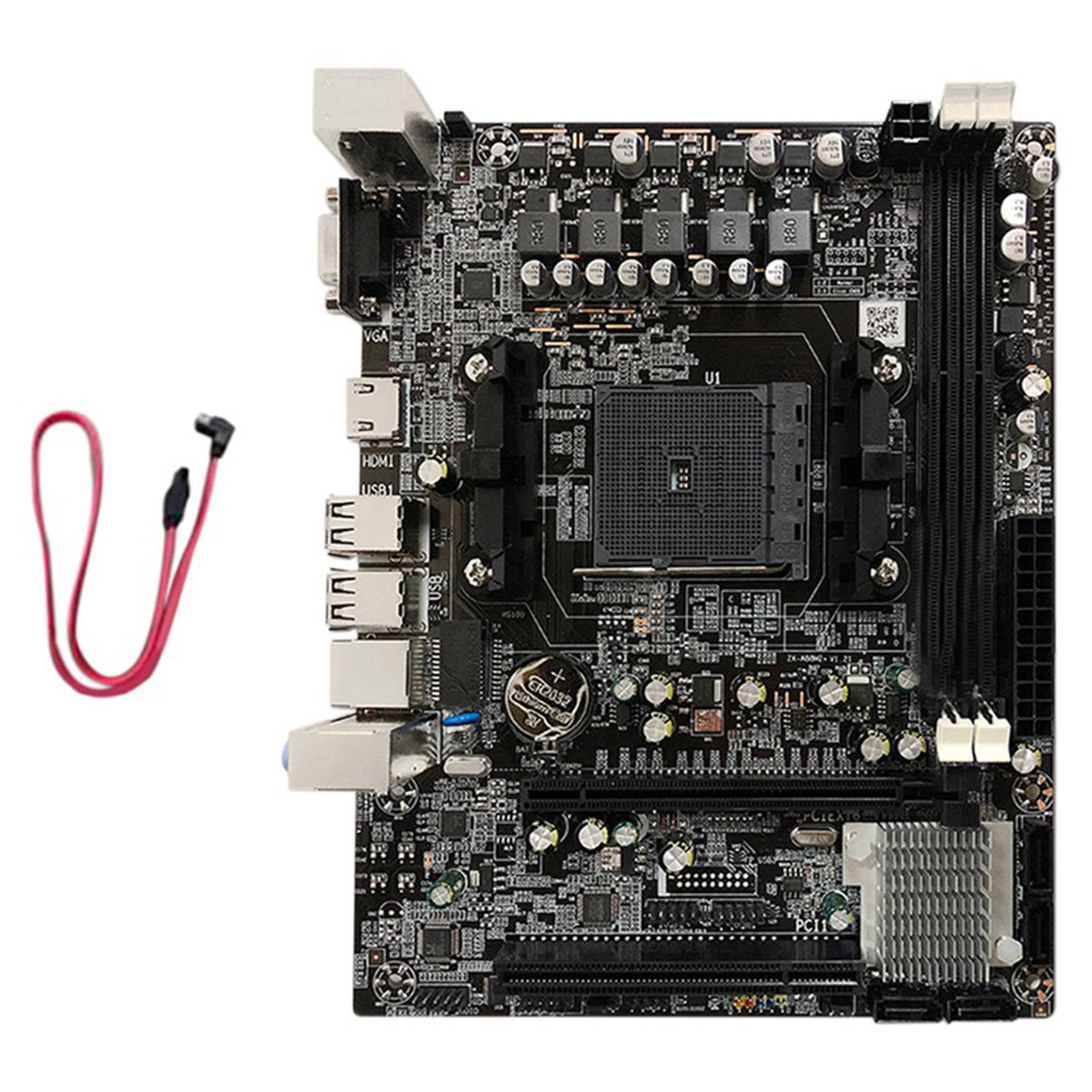 2X A88 Motherboard Fm2 + Cpu Interface DDR3 All Solid State Power ...