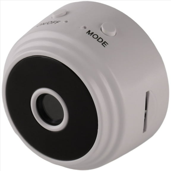 2X A9 Mini Camera 1080P IP Camera Smart Home Security Magnetic Wireless Mini Camcorder Surveillance Wifi Camera,2 x Camera,White