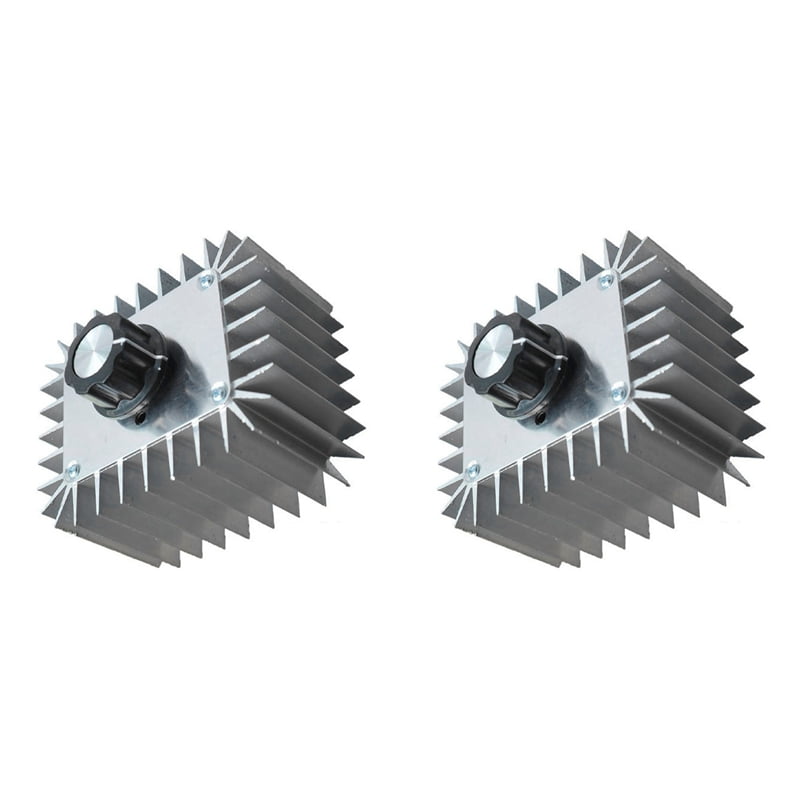 Dimmerschakelaar, AC 220V 5000W SCR spanningsregelaar motor ventilator toerentalregelaar dimmer, elektronische regelaars, dimmen, vertragen (uitgangsstekker: universele stekker