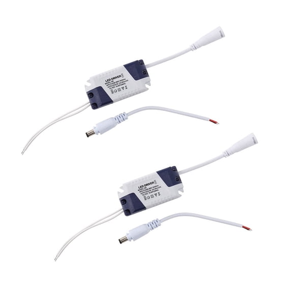 2X AC 90-240V to DC 9-12V 3W Constant Current LED Strip Power Driver Transformer,2 x Constant current driver 2 x DC power line In original package