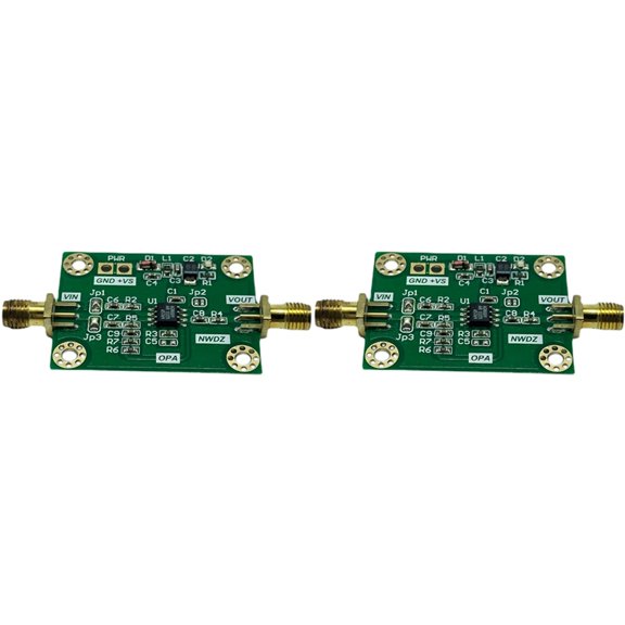 2X AD8009 Module Current Feedback Amplification 1GHz 5500V/Us Low Distortion High Current Pulse Amplification