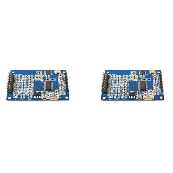 2X ADS1256 24-Bit 8-Channel Adc Ad Module High- Adc Multifunction Acquisition Data Acquisition Card Module