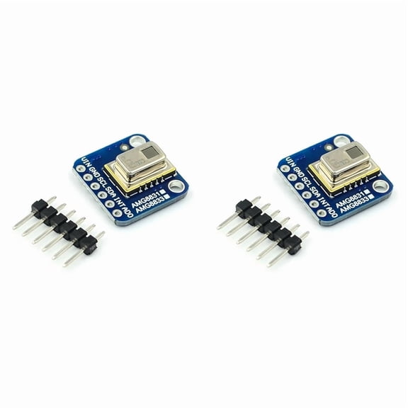 2X AMG8833 IR 8x8 Thermal Imager Array Temperature Sensor Module 8x8 Infrared Camera Sensor