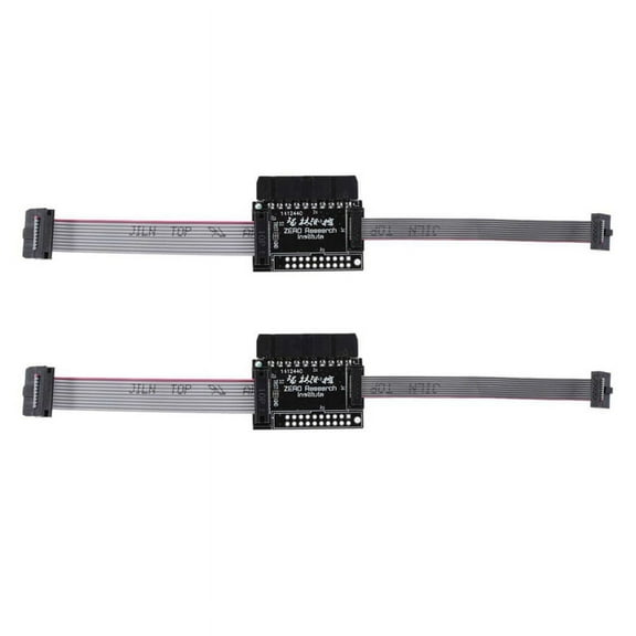 2X Adapter Board for 20P 2.54 mm JTAG to 10P 2.0mm 1.27mm SWD Interface Converter J6PC