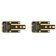 thumbnail image 1 of 2X Adapter Card MPCIE to KEY-B Expansion Slot MINIPCI-E to M.2 NGFF NIC Adapter Card WIFI Interface to M Adapter Card A,2 x Adapter Card 2 Set x Screw Mounting Accessories, 1 of 8