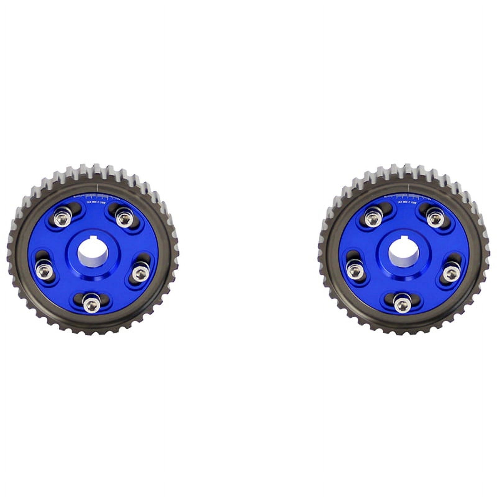 2X Adjustable Cam Gears Pulley Timing Gear for D15 D16 SOHC DSERIES 88