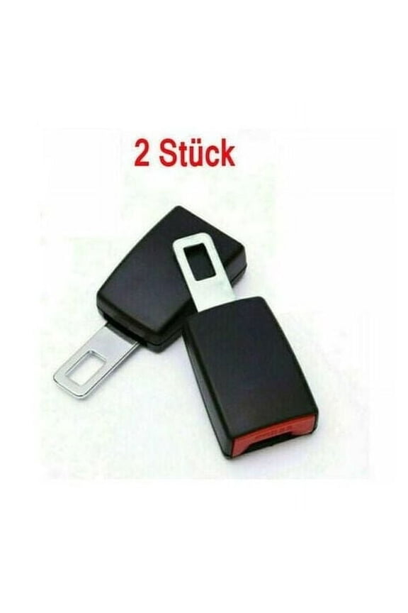 2X Adjustable Car Seat Belt Extender Buckle Fastener Clip