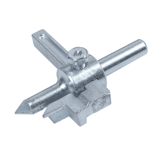 2X Adjustable Circle Tile Cutter Hole Cutter for Ceramic Tile Tungsten Carbide Drill Bit for Electronic Tool Accessory