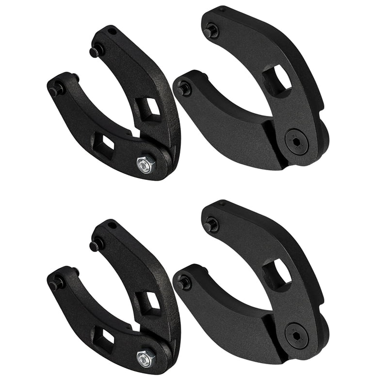 2X Adjustable Gland Nut Wrench 1266 +7463 Spanner Tool Set for Hydraulic Cylinders on Skid Steer Loaders,2 x Adjustable Gland Nut Wrench set,Black