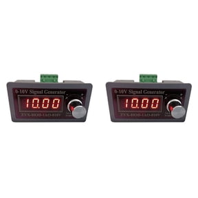 2X Adjustable Voltage Analog Simulator 0-10V 5-10V Voltage Signal Generator Signal Sources PLC Signal Control