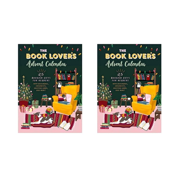 2X Advent Calendar for Book Lovers Lovers Book Advent Calendar Surprise Box Christmas Gifts