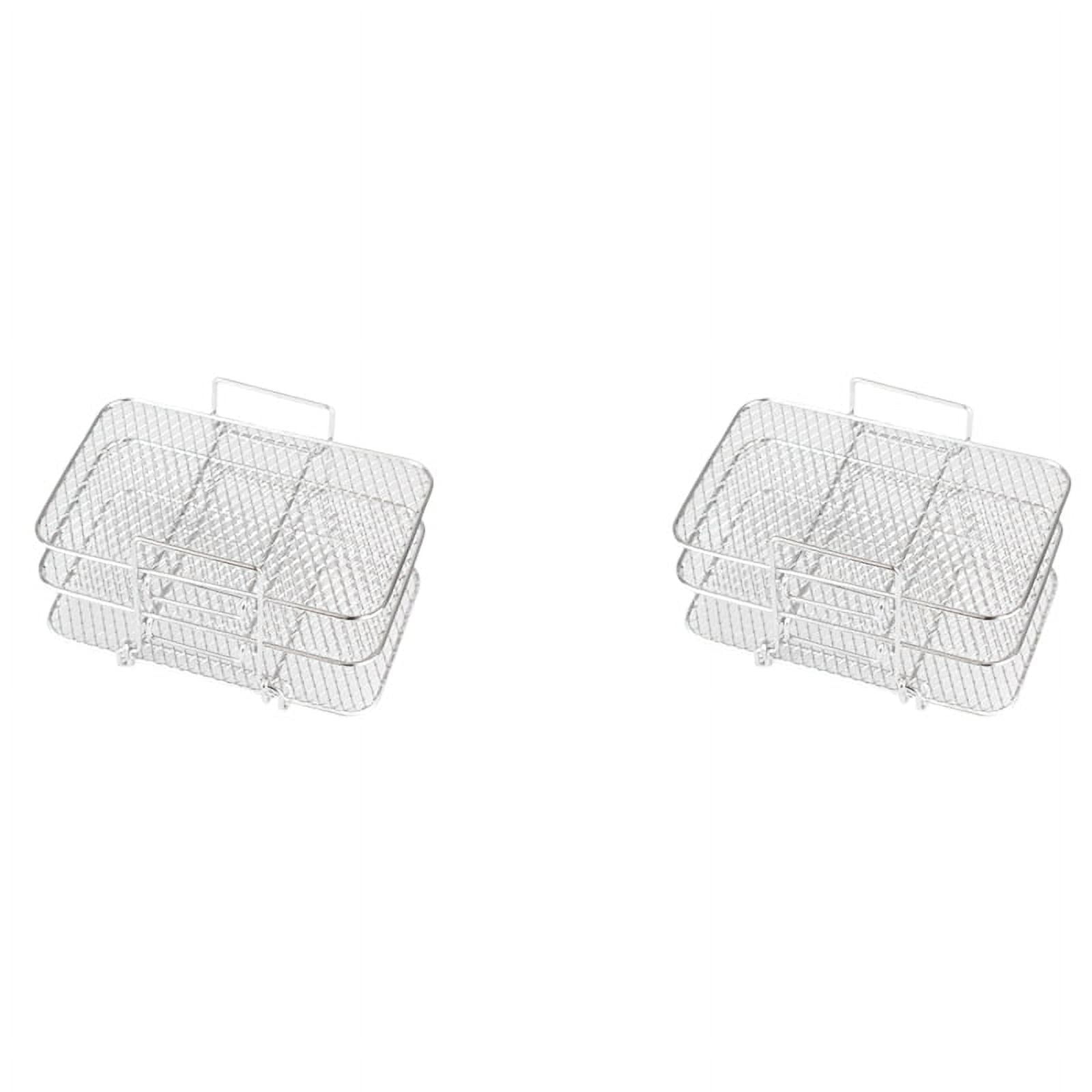 2X Air Fryer Rack for Ninja DZ201 Foodi DZ401 Foodi Air Fryer Multi