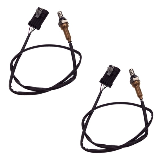 2X Air Fuel Ratio Sensor Oxygen Sensor 25324175 25387326 25325632 for 320/520/620/X60 F3 1.6,2 x Oxygen Sensor,black