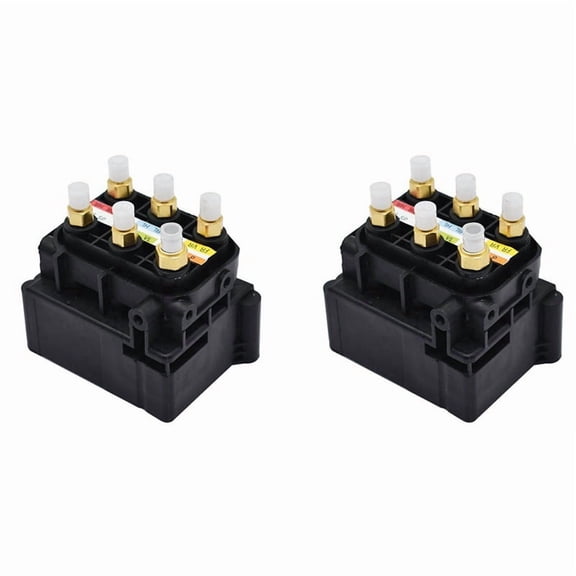 2X Air Suspension Supply Solenoid Valve Block for W221 W164 X164 W251 A2123200358 A2513200058 1643201204