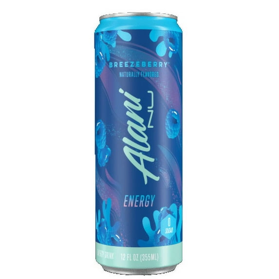2X - Alani NU Breezeberry Energy Drink Can