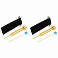 thumbnail image 1 of 2X Aluminum Alloy Tuning Forks,111Hz Tuning Fork with Hammers for Nervous System Testing Sound Healing Therapy,Gold, 1 of 8