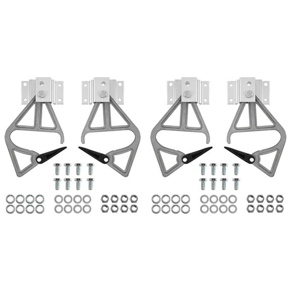 2X Aluminum Extension Ladder Locks Compatible with for ,Suitable 28-11 Rung Lock Kit