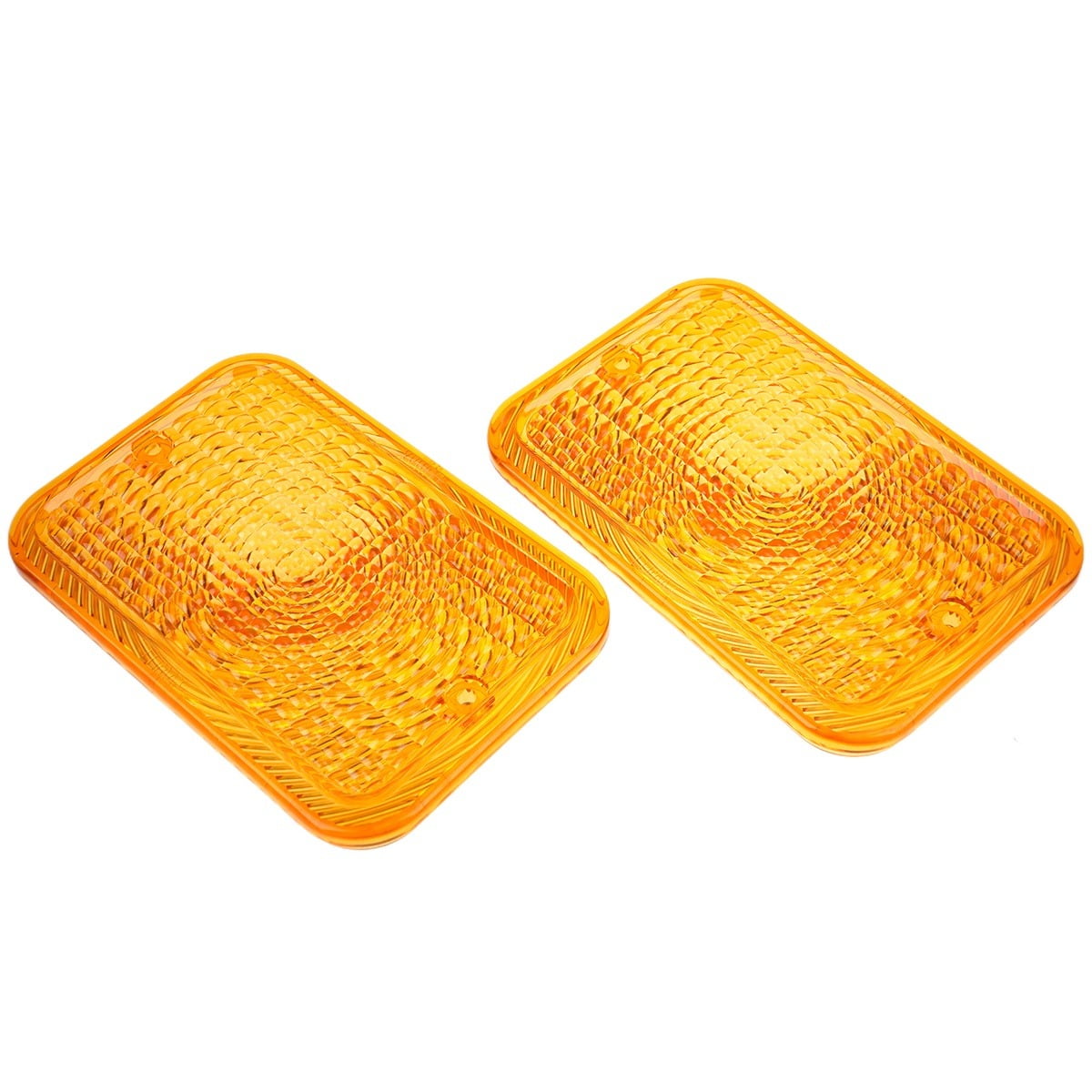 2X Amber Lens LVU18745 for John Deere 1023E 1025R 2032R 3120 3203 4105 4520 5415