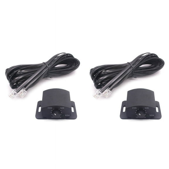 2X Amplifier Replacement Knob Control Remote 6Pin Subwoofer Volumes Adjustment for Speakers