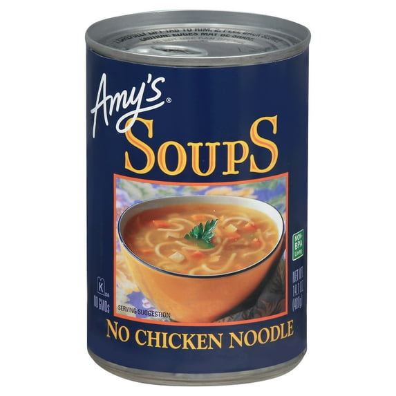 Amy's No Chicken Noodle Soup - 14.1 oz- Pack of 2
