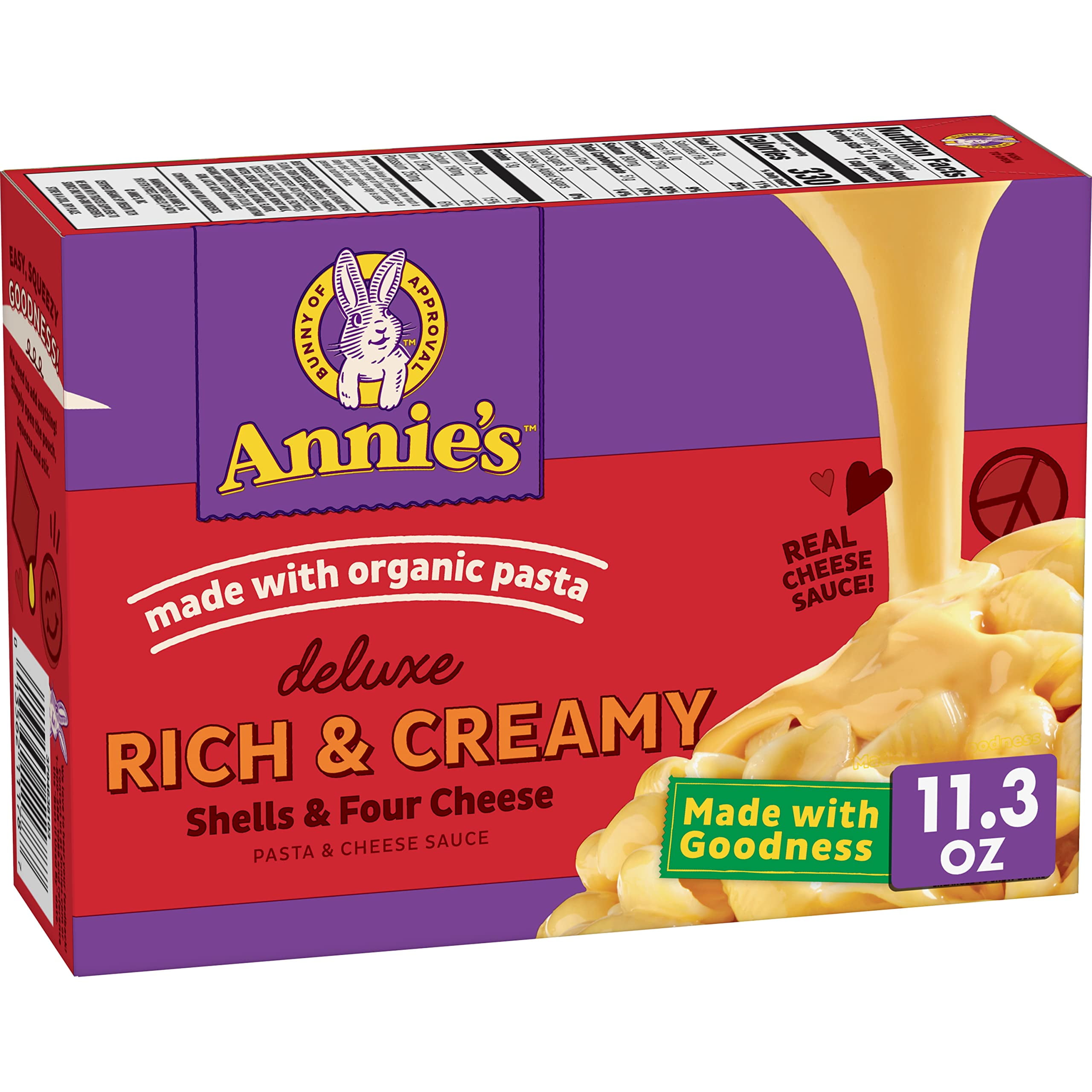 ＡＮＮＩＥ｀Ｓ　ＢＯＸ 2X - Annie,S Deluxe Macaroni And Cheese With Organic Pasta