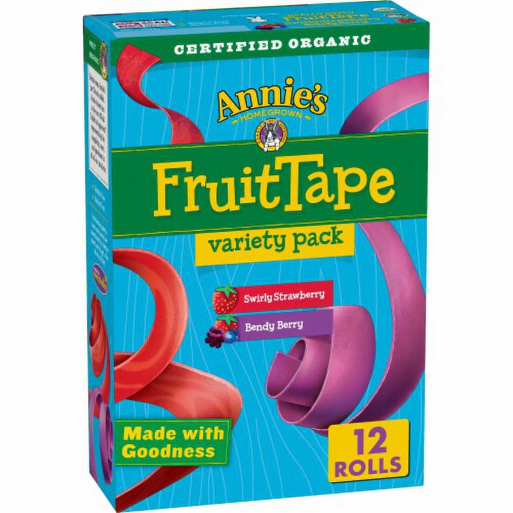 Annie's Fruit Tape Variety Pack Fruit Snacks - 12ct - Pack of 2