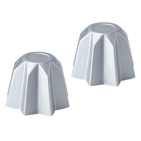 2X Anodized Aluminum Decorative Mold Cake Bread Pandoro Jelly Chocolate Muffin Kitchen B