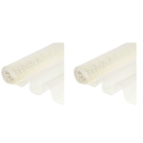 2X Anti Slip Rug Underlay,Anti Slippery Mat Underlay,PVC Cuttable Non Slip Mat,for Drawers Shelves Tray Carpet 120X200CM