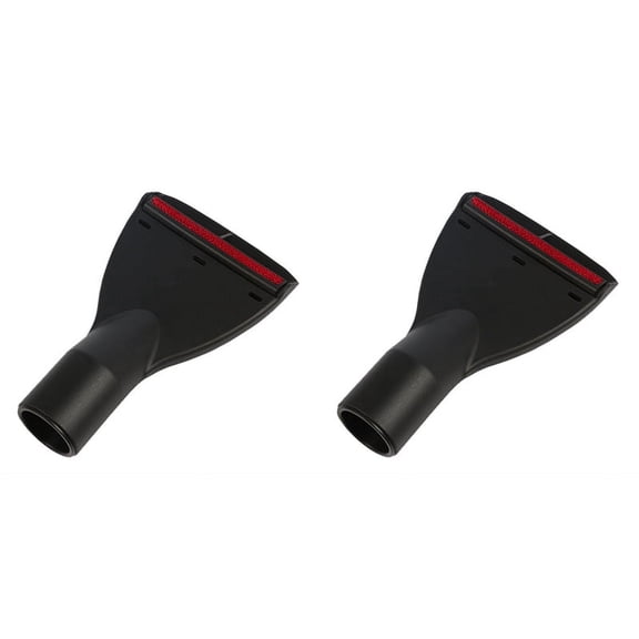 2X Anti-Static Flat Mouth Brush Suction Head Vacuum Cleaner Parts 32/35mm Carpet Floor Nozzle Brush Adapter Swivel Head