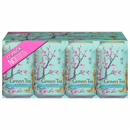 AriZona Ginseng & Honey Green Iced Tea Multipack Cans 12 pk / 11.5 fl oz - Pack of 2