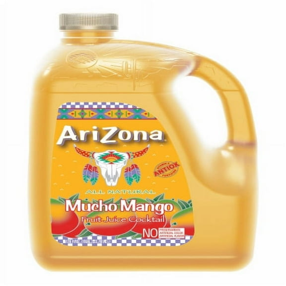 2X-AriZona Mucho Mango Fruit Juice Cocktail - 128 fl oz