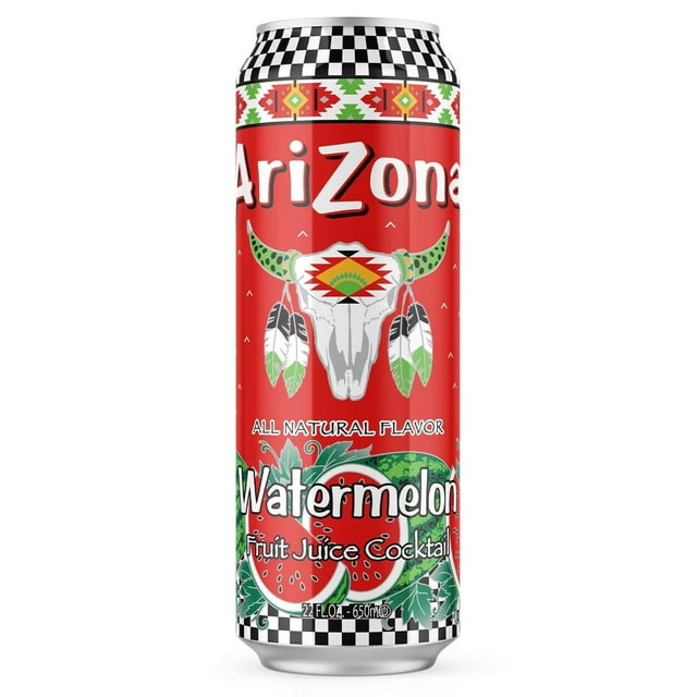 2X - Arizona Beverages, Watermelon, 23.5 Oz