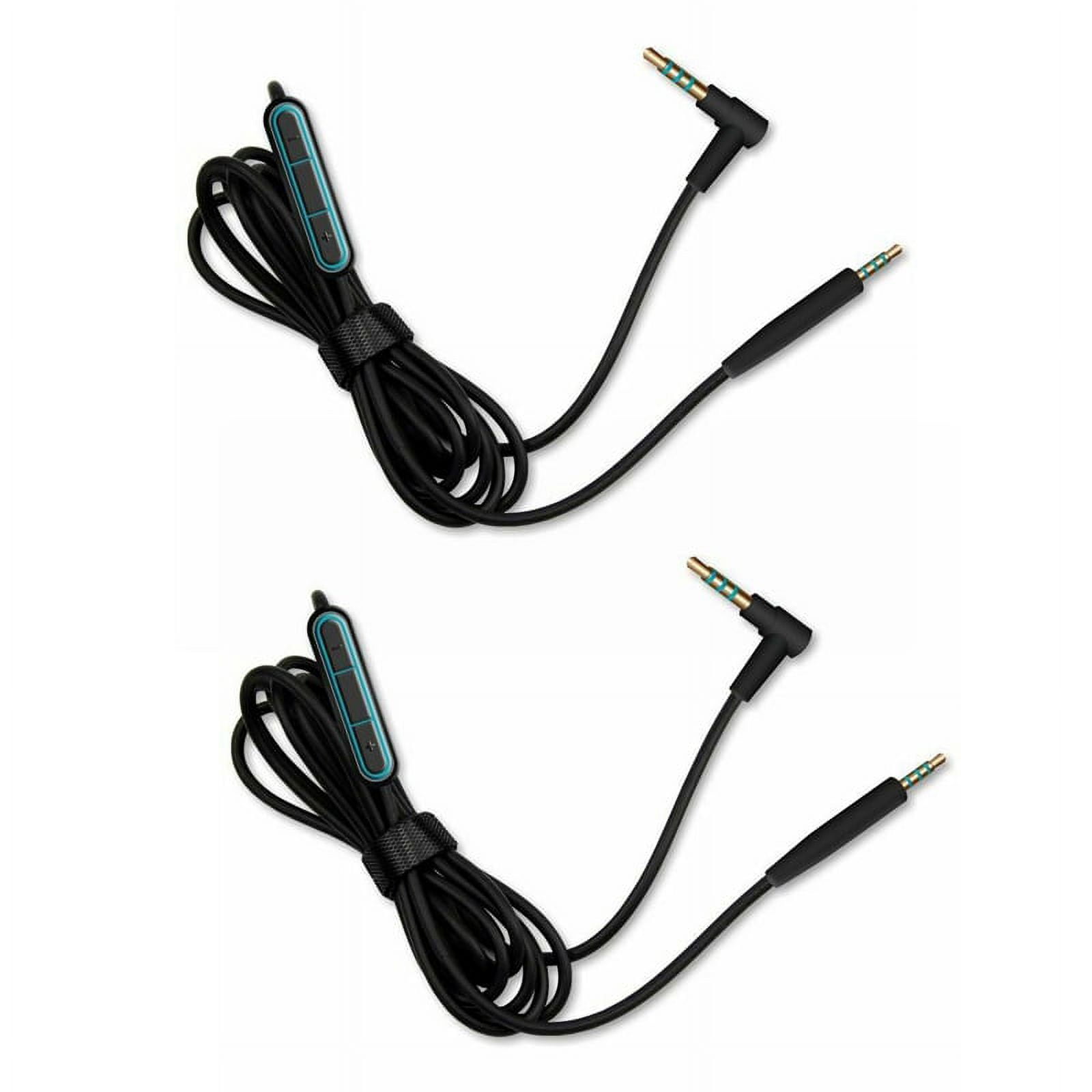 2X Audio Cable Cord Replacement for Quiet Comfort QC25 QC35 SoundTrue OE2 OE2I AE2 AE2I Headphones with Mic Walmart