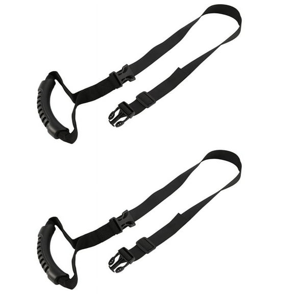 2X Auto Adjustable Car Handle Standing Aid Handle Vehicle Support Nylon Handle Car Assist Device
