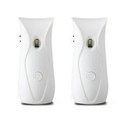 2X Automatic Air Freshener Dispenser Bathroom Timed Wall Mounted, Scent for Home