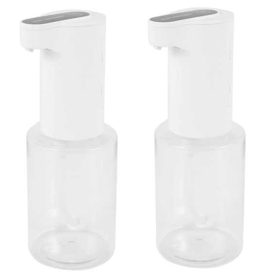 2X Automatic Alcohol Dispenser Touchless Machine Sensor Dispenser 350Ml Soap Dispenser Suitable for Home,2 x dispenser,White