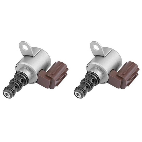 2X Automatic Transmission Shift Control Lock Up Solenoid for Accord 28400-P6H-003 28500-P6H-013(Brown)