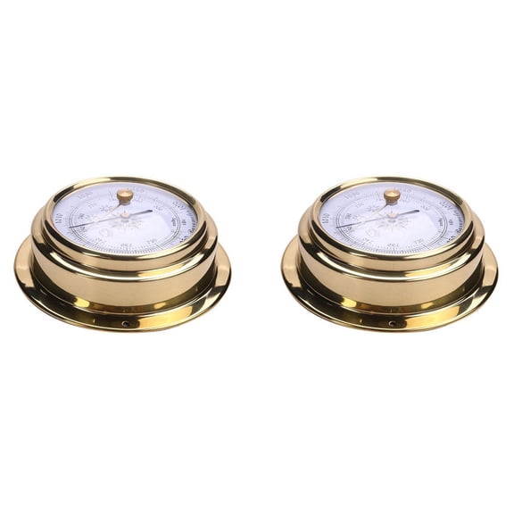 2X B9193 Multifunctional Household Weather Station Aneroid Barometer