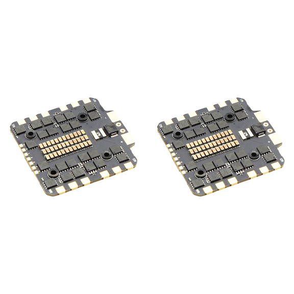 2X BLS 100A 4-in-1 ESC FPV Brushless ESC 3-6S 30.5x30.5 EFM8BB21F16G MCU for RC FPV 13/15inch Freestyle Drones Parts,2 x ESC,Black